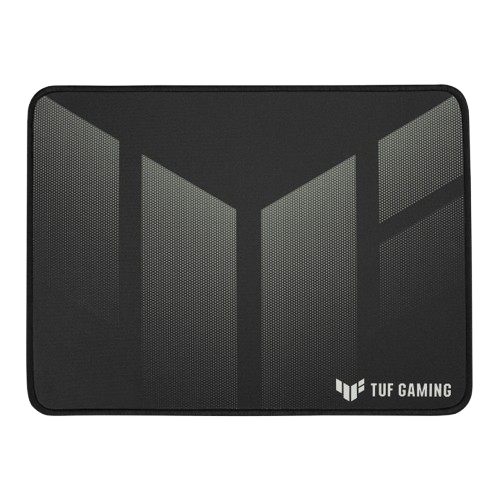 Asus gaming mouse pad with nano-coated, water-resistant surface, durable anti-fray stitching, and non-slip rubber base