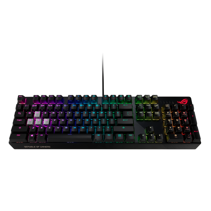 Asus ROG Strix Scope RGB Gaming Black Arabic Keys Keyboard