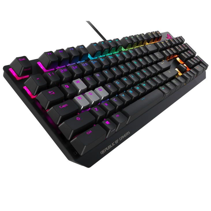 Asus ROG Strix Scope RGB Gaming Black Arabic Keys Keyboard