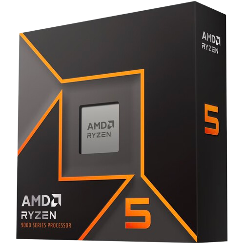 AMD Ryzen 5 9600X - Ryzen 5 9000 Series Granite Ridge (Zen 5) 6-Core 3.9 GHz - Socket AM5 65W - Radeon Graphics Processor