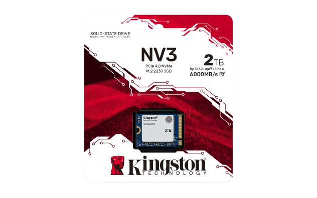 Kingston 1TB NV3 M.2 2230 PCIe 4.0 NVMe Micro SSD