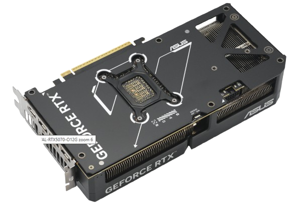 Asus Dual Gaming RTX 5070 12GB OC Black GPU