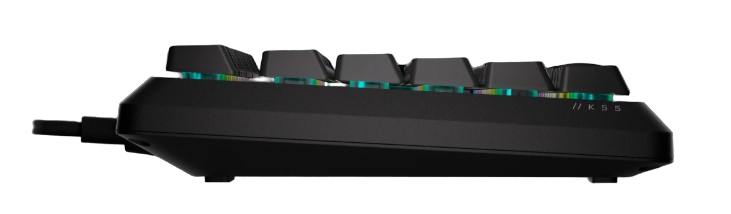 Corsair K55 CORE RGB Gaming fully customizable Black Keyboard 