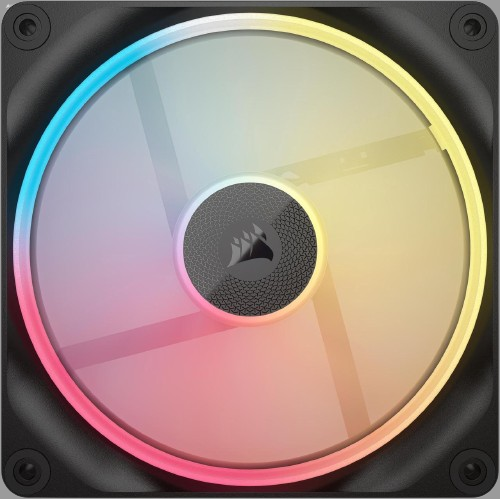 Corsair iCUE LINK LX140-R RGB 140mm PWM Reverse Black Dual Fans Starter Kit
