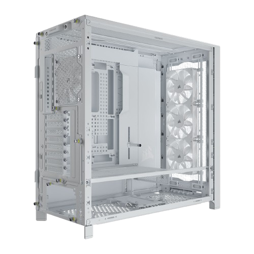 Corsair FRAME 5000D RS Mid Tower Tempered Glass White Gaming Case