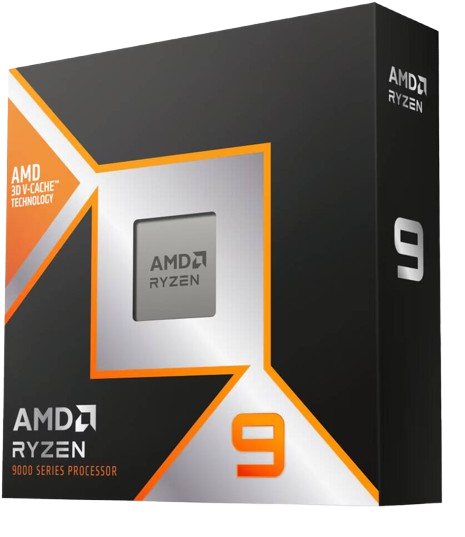 AMD Ryzen 9 9900X3D, 12-Core 4.4 GHz, AM5 Socket, Gaming Processor - BOX