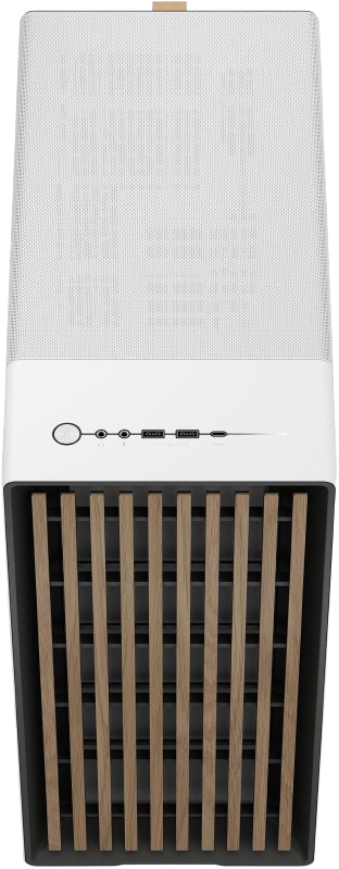 Fractal Design North XL ATX/mATX Mid Tower Mesh Side, Chalk White PC Case