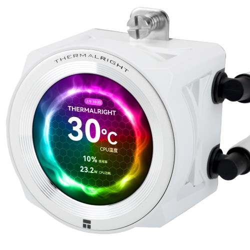 Thermalright Core Vision Argb 360 CPU White Water cooler 