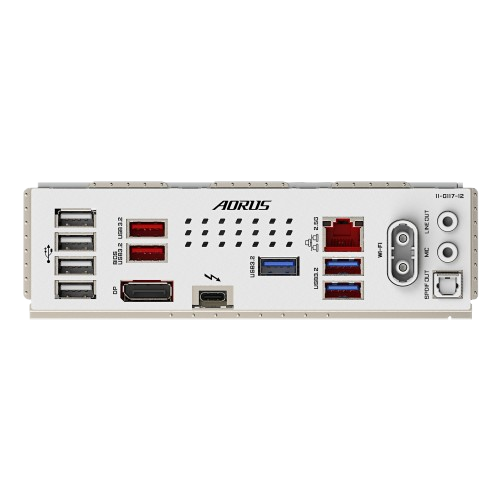 Gigabyte Z890 AORUS ELITE WIFI7 ICE, Intel Ultra DDR5, White Motherboard