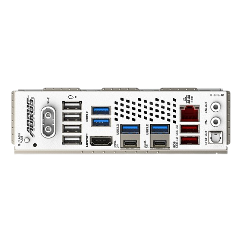 Gigabyte X870 AORUS ELITE ICE, AMD AM5, WIFI7 DDR5 White Motherboard