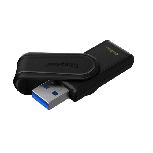 Kingston Exodia S 64GB USB Flash Drive - USB 3.2, Gen1, Type-A