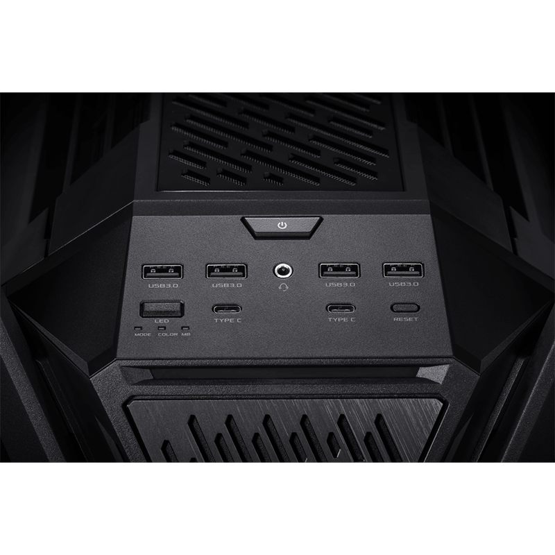 ASUS ROG Hyperion GR701 Up to 420mm Dual Radiator, ARGB Fan Hub, Full Tower BLACK CASE
