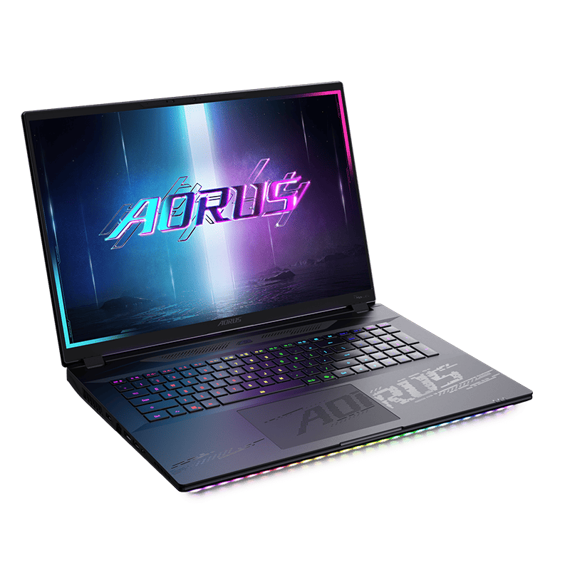 Gigabyte AORUS MASTER 18 BYH, Intel Core Ultra 9 275HX, 5080 GPU, Black Gaming Laptop