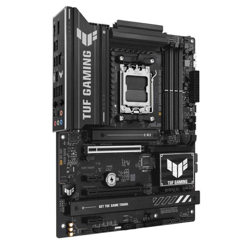 Asus TUF GAMING B850-PLUS WIFI AM5, DDR5 ATX Black Motherboard