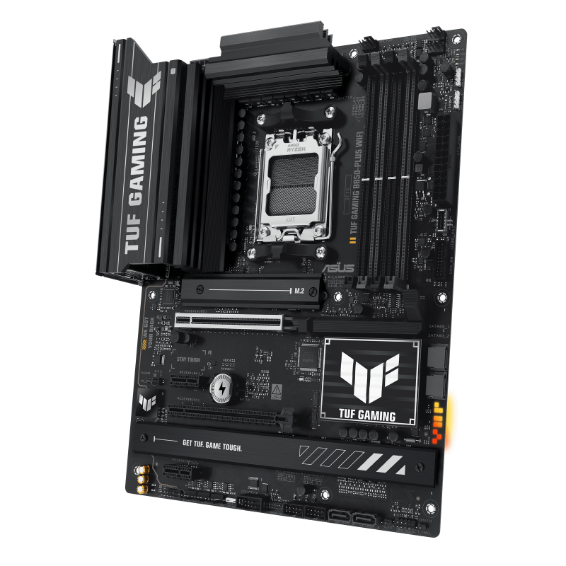 Asus TUF GAMING B850-PLUS WIFI AM5, DDR5 ATX Black Motherboard