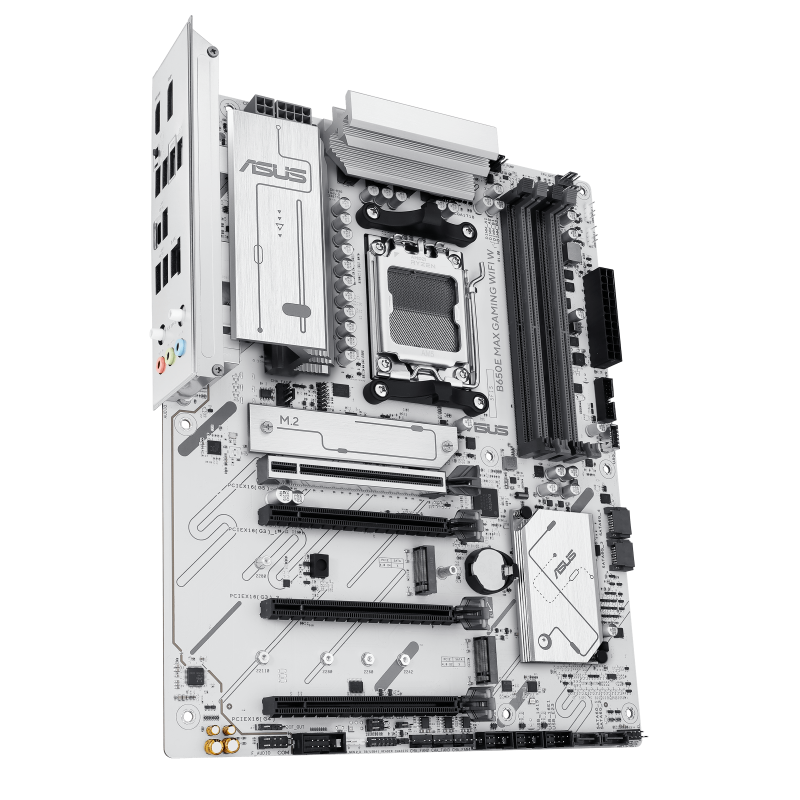 Asus B650E MAX GAMING WIFI AM5 DDR5, White ATX Motherboard