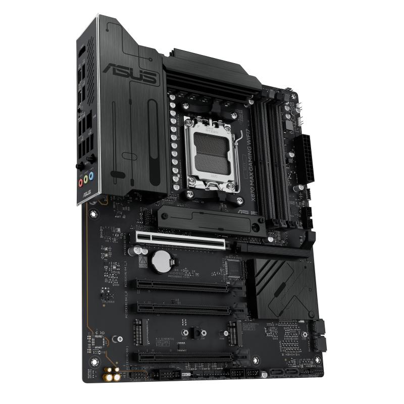 Asus X870 MAX GAMING WIFI7 AM5, DDR5 ATX Black Motherboard