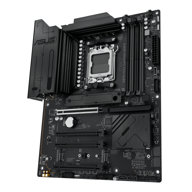 Asus X870 MAX GAMING WIFI7 AM5, DDR5 ATX Black Motherboard