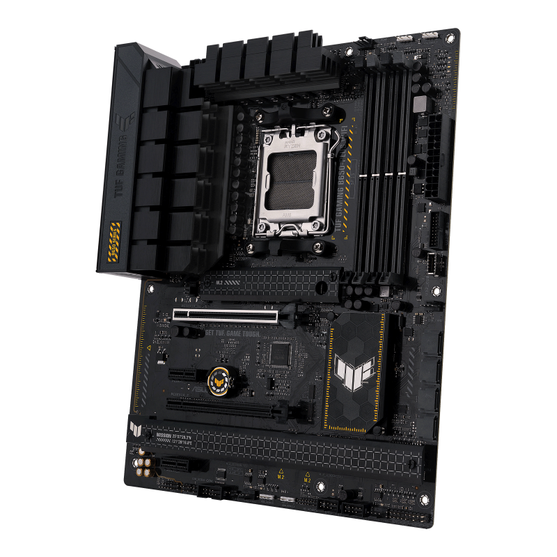 Asus TUF GAMING B650-PLUS WIFI AM5 ATX Black Motherboard