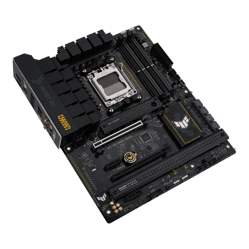 Asus TUF GAMING B650-PLUS WIFI AM5 ATX Black Motherboard