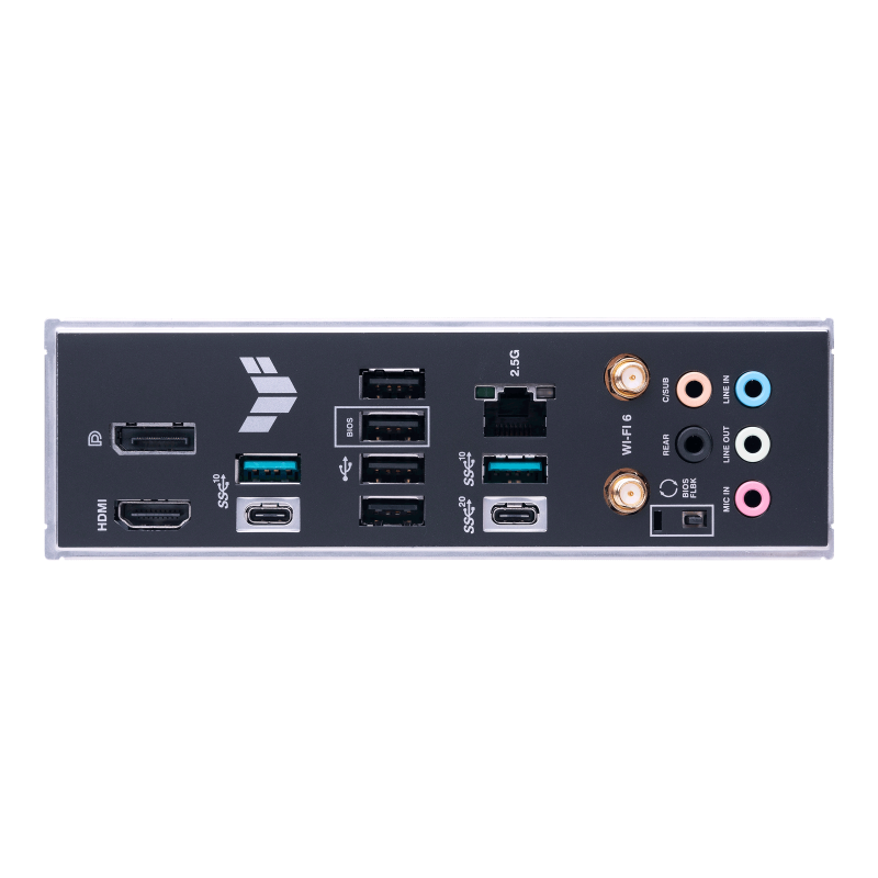 Asus TUF GAMING B650-PLUS WIFI AM5 ATX Black Motherboard