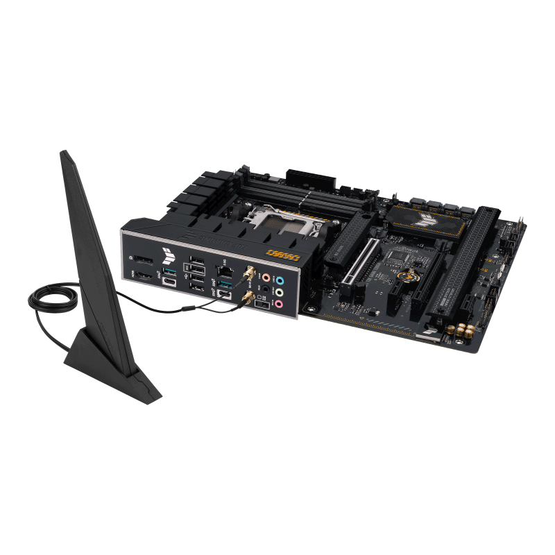 Asus TUF GAMING B650-PLUS WIFI AM5 ATX Black Motherboard