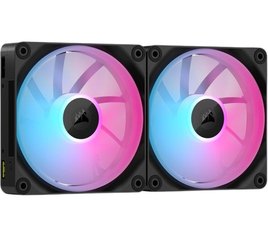 Corsair iCUE LINK LX140 RGB 140mm PWM Black Fans Starter Kit