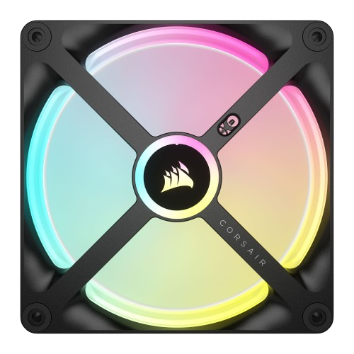 Corsair iCUE LINK QX140 RGB 140mm PWM PC Black Dual Fans Starter Kit with iCUE LINK System Hub