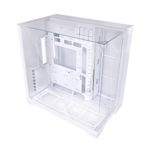 Lian Li O11 VISION COMPACT ATX Mid Tower White Gaming Case 