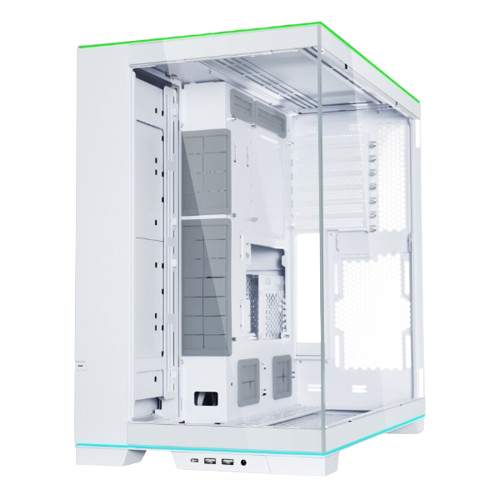 LIAN LI O11 Dynamic EVO RGB, Tempered Glass ATX Mid Tower White Gaming Case