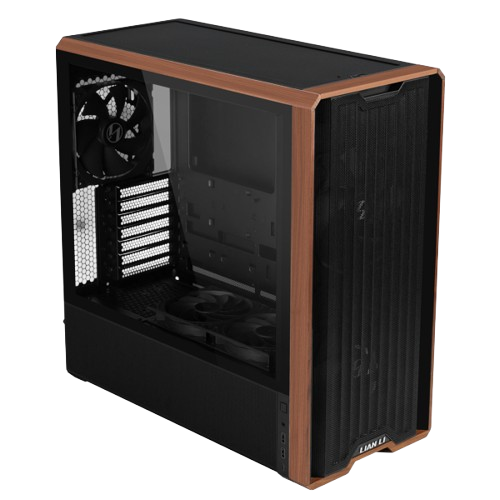 LIAN LI LANCOOL 217 Genuine Walnut Wood Mid-Tower ATX Case