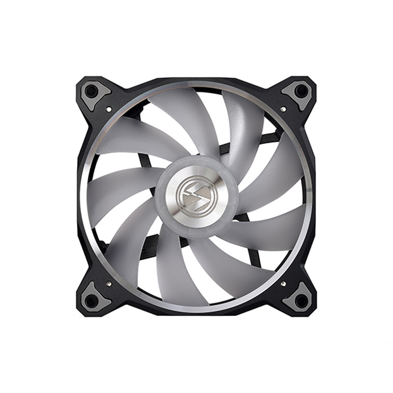 LIAN LI BORA DIGITAL Series RGB BR DIGITAL-3R S, 120mm Addressable RGB LED PWM Fan, 3 FANS Pack - Silver Frame