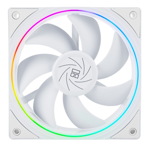 Thermalright TL-S12RW X3, 120mm, ARGB Lighting, 3-Pack, White Case Fan 