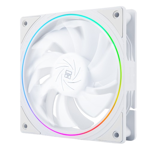 Thermalright TL-S12RW X3, 120mm, ARGB Lighting, 3-Pack, White Case Fan 