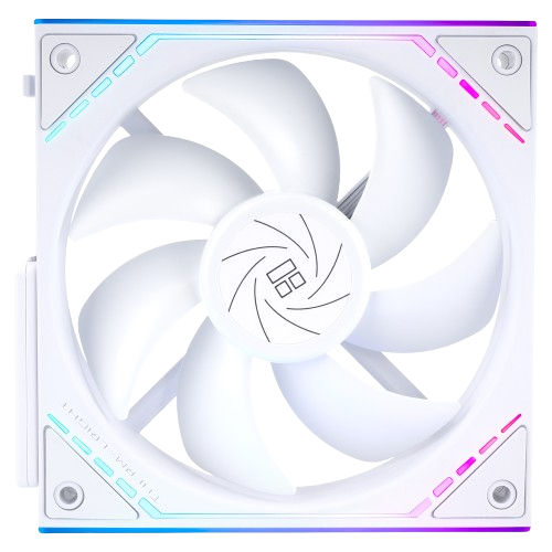 Thermalright TL-M12QRW X3, 120mm Reverse Blade 3-Pack White Case Fans 