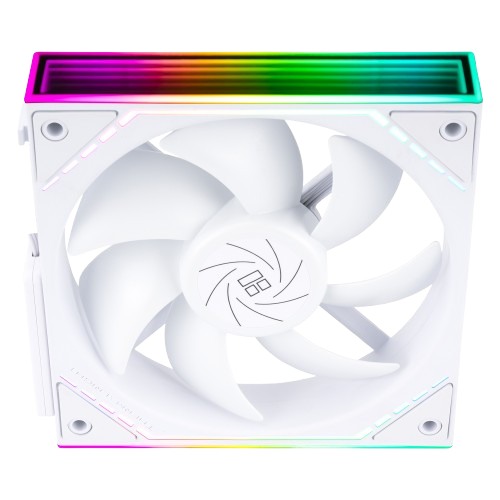 Thermalright TL-M12QRW X3, 120mm Reverse Blade 3-Pack White Case Fans 