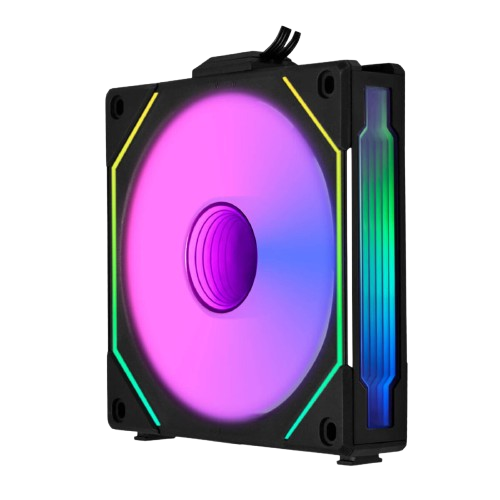 Lian Li 120mm UNI FAN SL-INFINITY Reverse Blade, 3-Pack Black Fans 