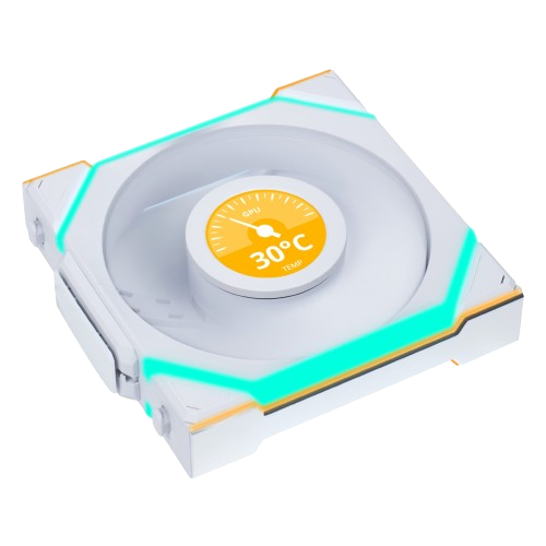 Lian Li UNI SL Wireless LCD White FAN