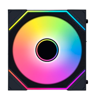 Lian Li UNI FAN SL-INF 120mm Wireless Reverse Black Fan