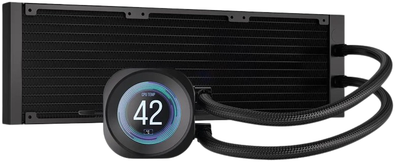 Corsair NAUTILUS 360 RS LCD Black Liquid CPU Cooler 