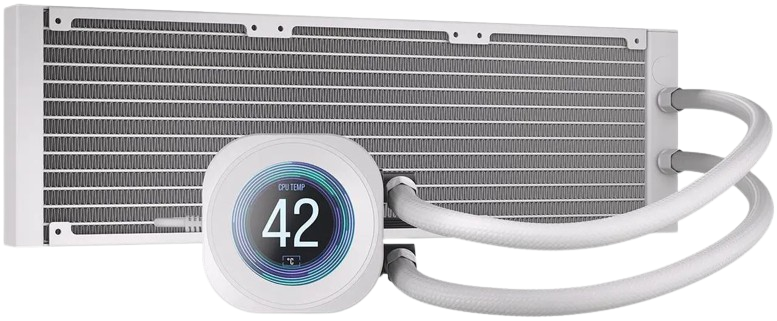 Corsair NAUTILUS 360 RS LCD Liquid White CPU Cooler