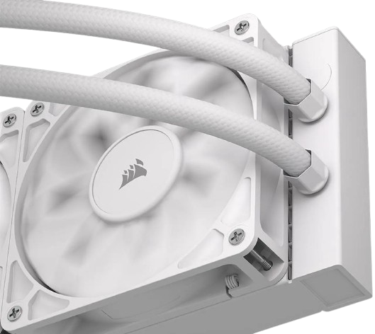 Corsair NAUTILUS 360 RS LCD Liquid White CPU Cooler