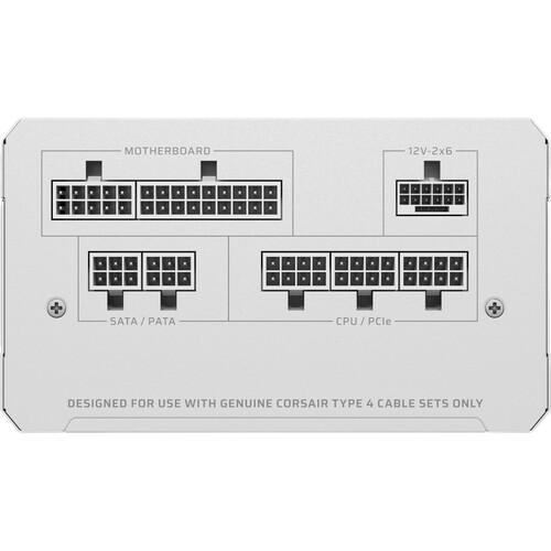 Corsair RMe Series RM750e - Fully Modular Low-Noise Gold ATX White Power Supply
