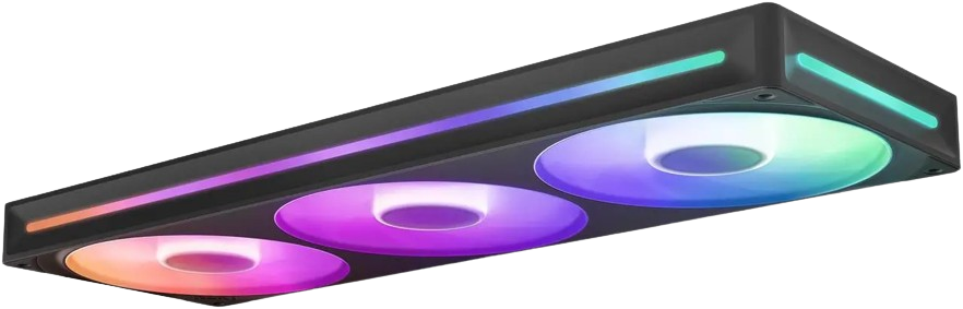 NZXT F360 RGB LED Single-Frame 3IN1 Fan Kit
