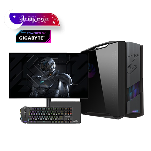 تجميعة بي سي قيمنق – كرت شاشة نفيديا RTX 5080 – معالج AMD Ryzen 9800X3D – تبريد مائي – ذاكرة 32GB DDR5 – قرص تخزين 2TB M.2 – Wi-Fi