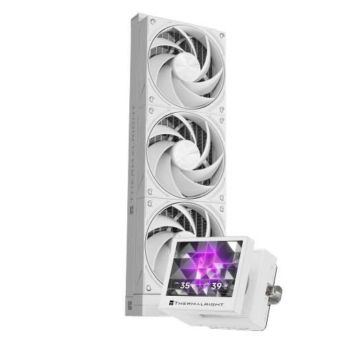 THERMALRIGHT Stream Vision 360, LCD Display White Cooler