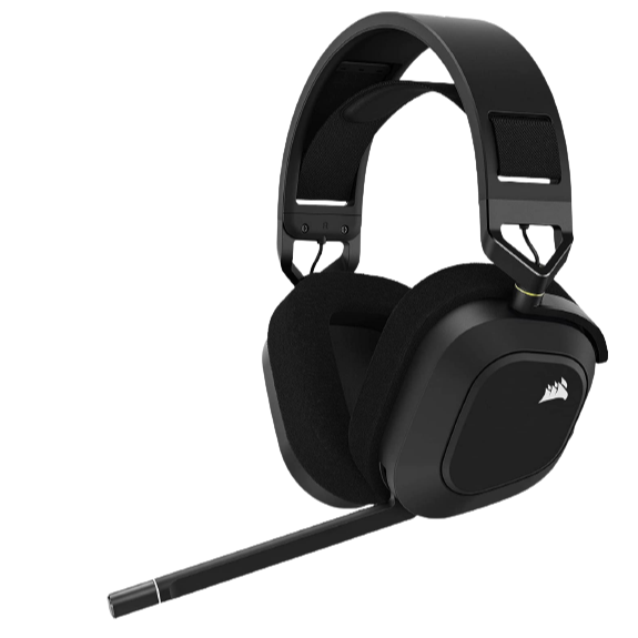Corsair HS80 RGB USB Wired Gaming Headset — Carbon (EU)