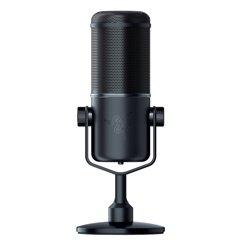 Razer Seiren Elite Studio-Grade Multi-Pattern USB Digital Microphone and Headphone Amplifier