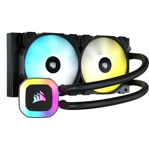 Corsair H100 RGB 240mm Liquid CPU Cooler CW-9060053-WW