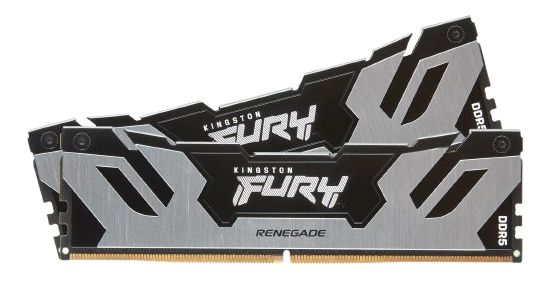 KINGSTON DIMM DDR5 32GB (2x16GB kit) 6800MT/s KF568C36RSK2-32 FURY Renegade Silver